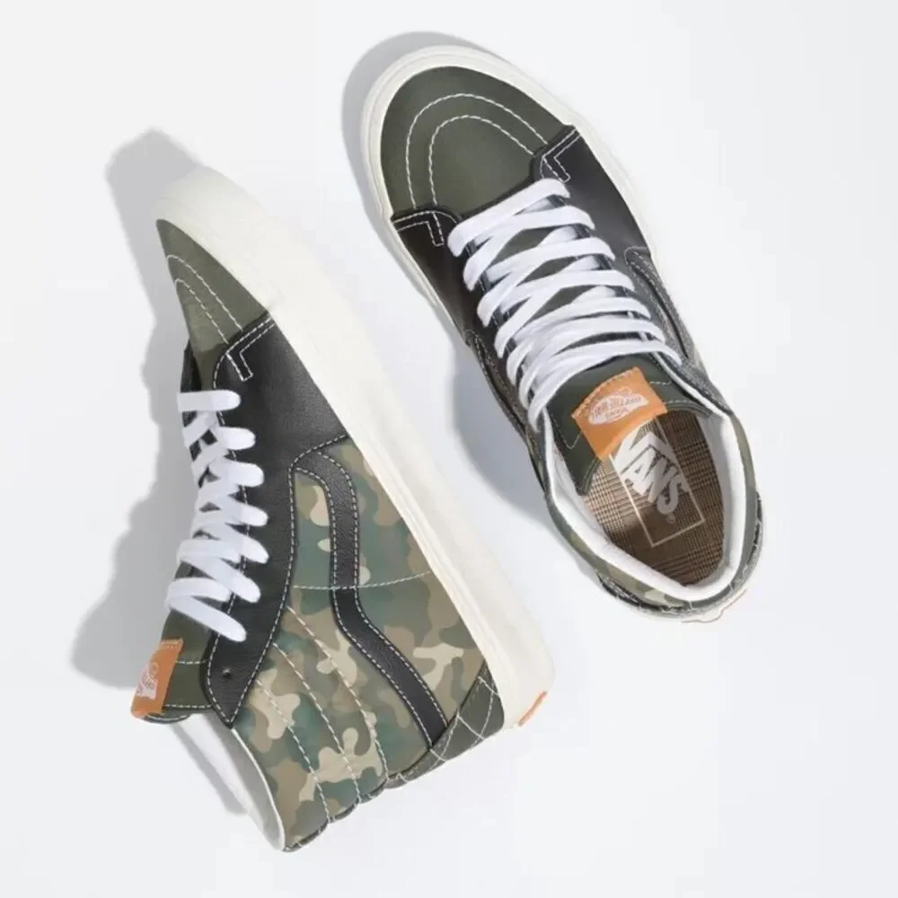 VANS Sk8-Hi Mixed Utility Camo Sneakers Men’s 5 Women’s 6.5 New in Box